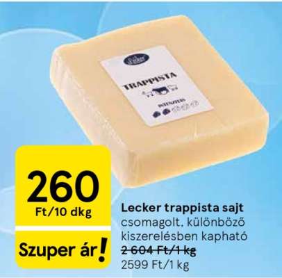 Lecker Trappista sajt