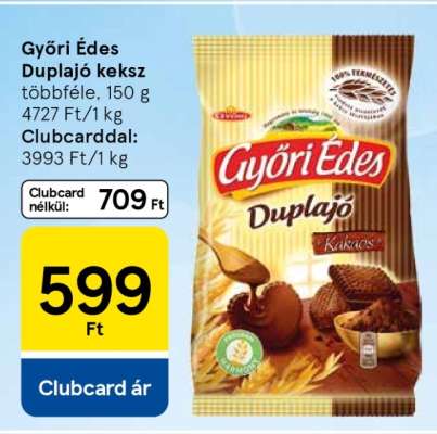 Győri Édes Duplajó keksz