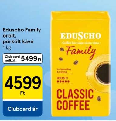 EduScho Family őrölt, pörkölt kávé