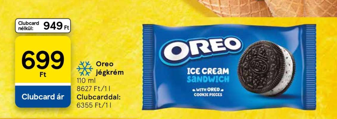 Oreo jégkrém