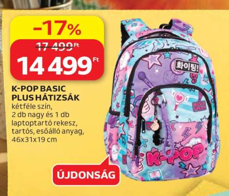K-POP BASIC PLUS HÁTIZSÁK