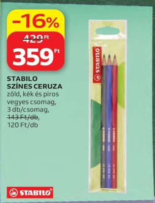 Stabilo színes ceruza