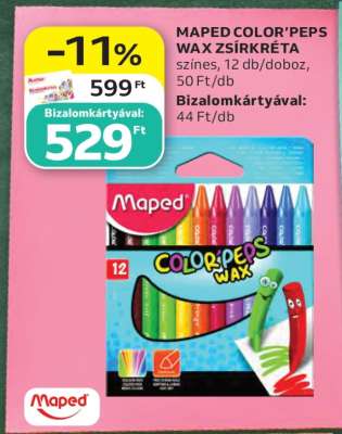 MAPED COLOR’PEPS WAX ZSÍRKRÉTA