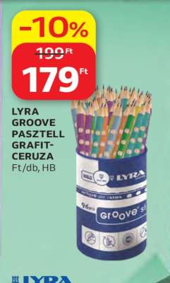 LYRA GROOVE PASZTELL GRAFITCERUZA