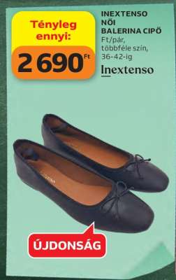 INEXTENSO NŐI BALERINA CIPŐ