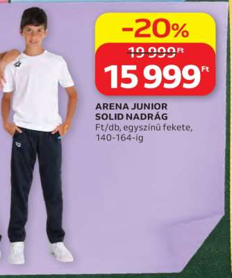 ARENA JUNIOR SOLID NADRÁG