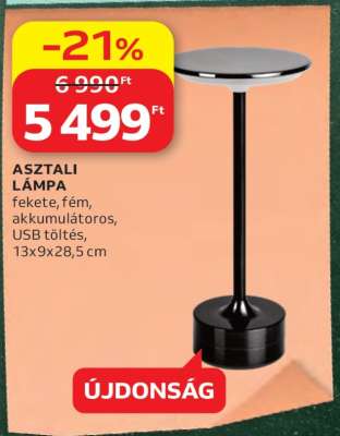 asztali lámpa
