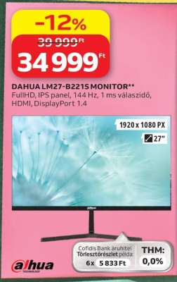 DAHUA LM27-B221S MONITOR