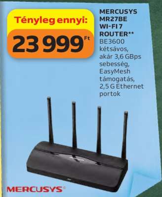 MERCUSYS MR27BE WI-FI7 ROUTER