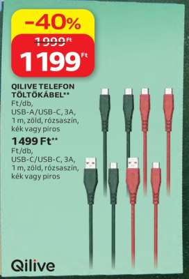 QILIVE TELEFON TÖLTŐKÁBEL