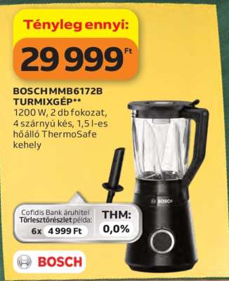 BOSCH MMB6172B TURMIXGÉP