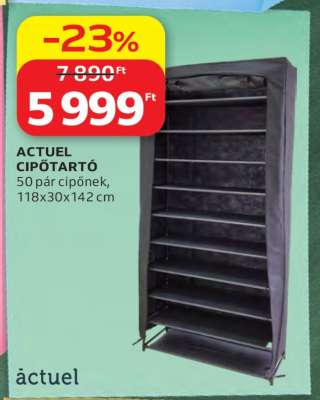 ACTUEL CIPŐTARTÓ