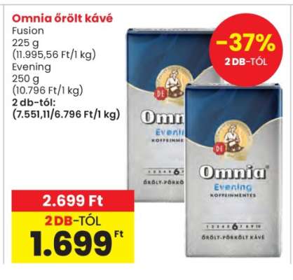 OMNIA őrölt kávé