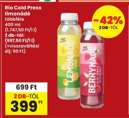 Rio Cold Press limonádé