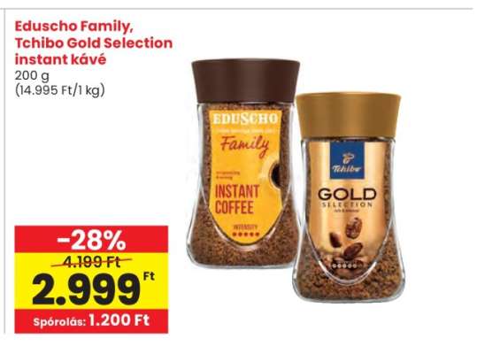 Eduscho Family, Tchibo Gold Selection instant kávé