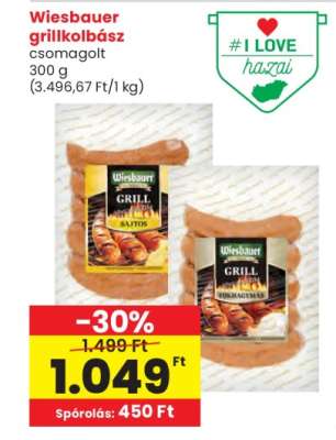 Wiesbauer Grillkolbász