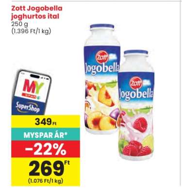 Zott Jogobella joghurtos ital