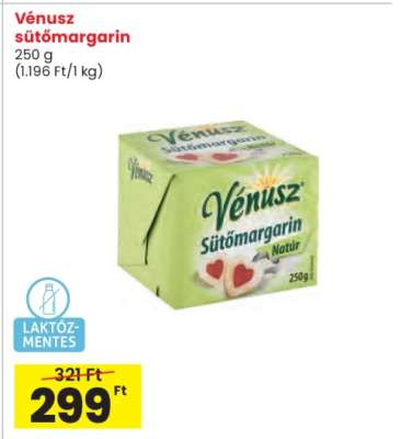 VÉNUSZ Sütőmargarin*