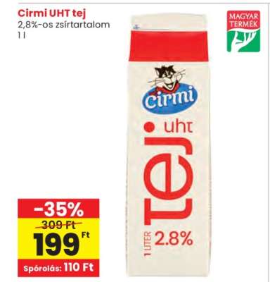 Cirmi UHT tej