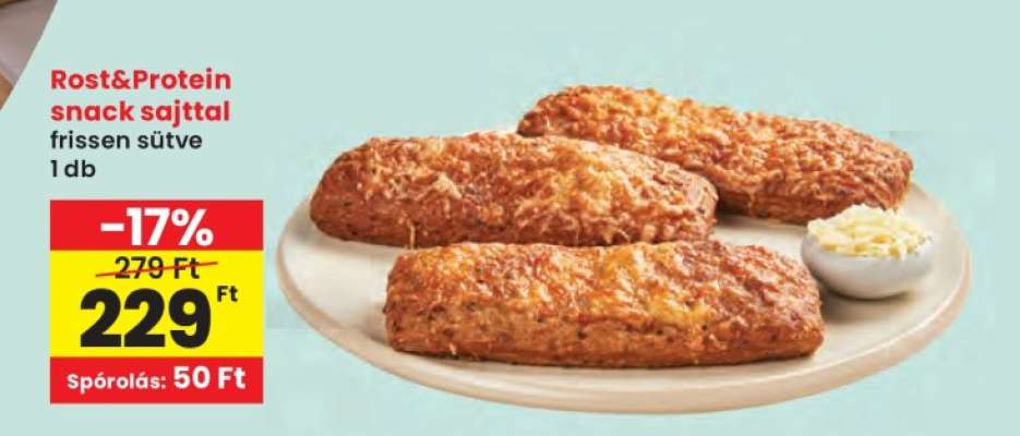 Rost&Protein snack sajttal