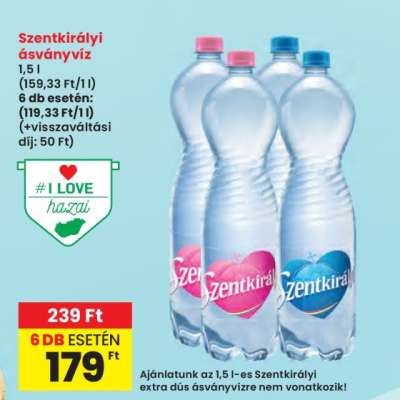 SZENTKIRÁLYI Ásványvíz