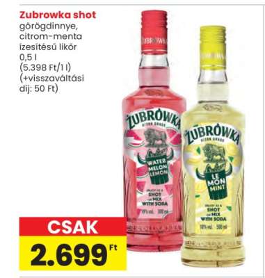 ŻUBRÓWKA SHOT