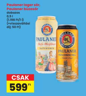 Paulaner lager sör, Paulaner búzasör