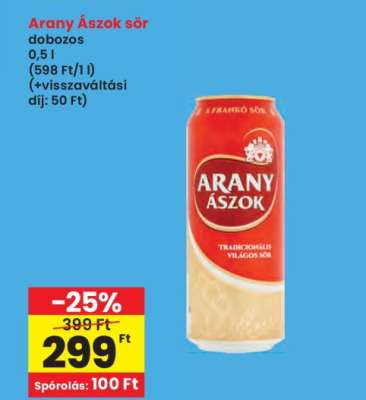 Arany Ászok sör