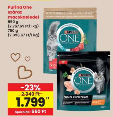 Purina ONE Száraz Macskaeledel
