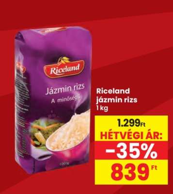 RICELAND JÁZMIN RIZS