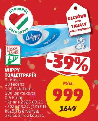 Wippy Toalettpapír