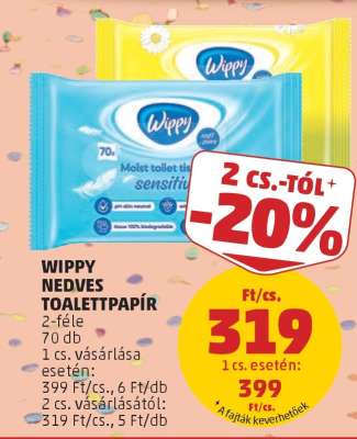Wippy Nedves Toalettpapír