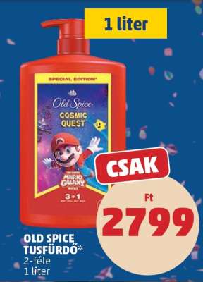 OLD SPICE Tusfürdő*