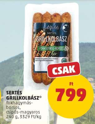 Sertés Grillkolbász