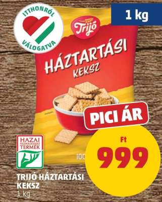 Trijó Háztartási Keksz