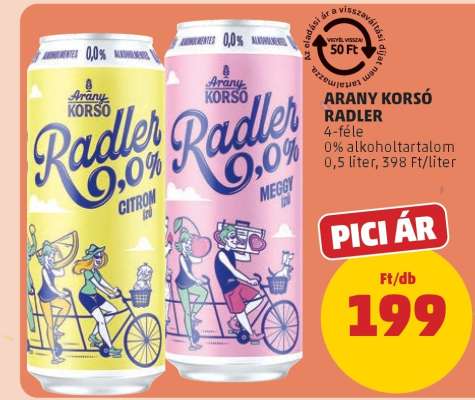 ARANY KORSÓ RADLER