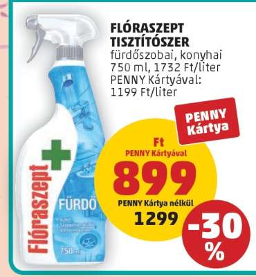 Flóraszept Tisztítószer