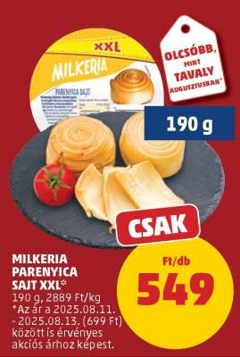 Milkeria Parenyica Sajt XXL