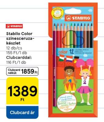 Stabilo color színesceruza készlet