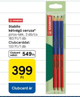 Stabilo kétvégű ceruza