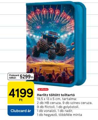 Herlitz töltött tolltartó