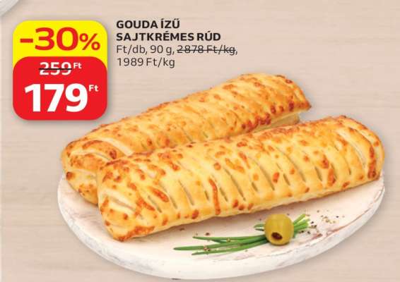 GOUDA ÍZŰ SAJTKRÉMES RÚD
