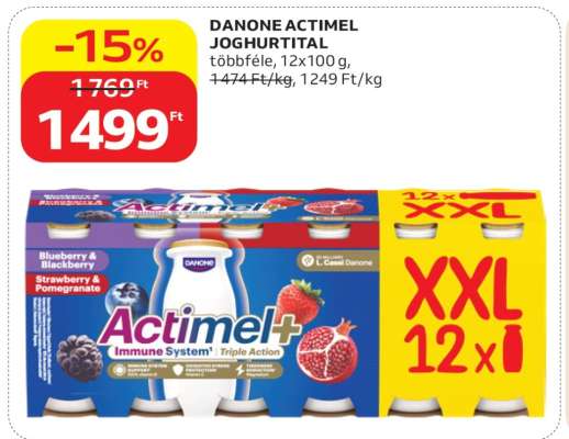 Danone Actimel joghurtital