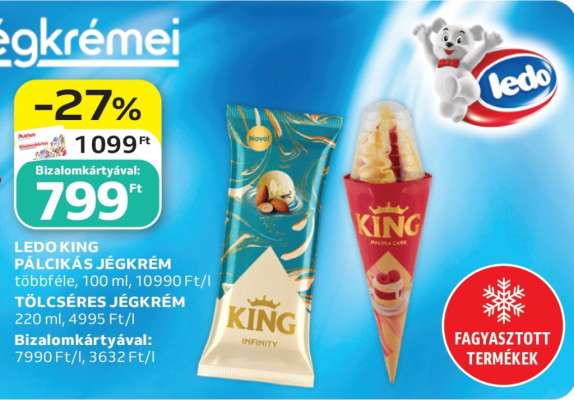 LEDO KING PÁLCIKÁS JÉGKRÉM