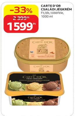 CARTE D’OR CSALÁDI JÉGKRÉM