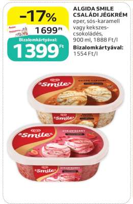 Algida Smile Családi Jégkrém