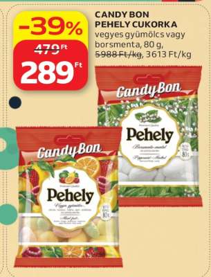 CANDY BON PEHELY CUKORKA