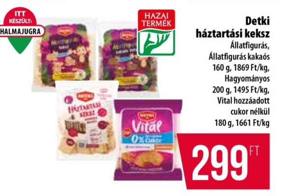 Detki Háztartási keksz