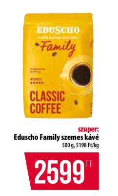 Eduscho Family Szemes Kávé