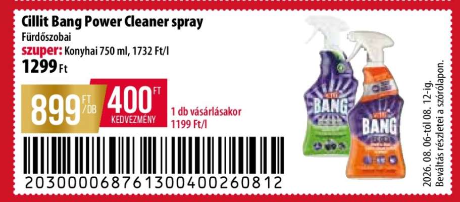 Cillit Bang Power Cleaner spray